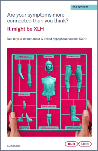Cover of XLHLink brochure for patients